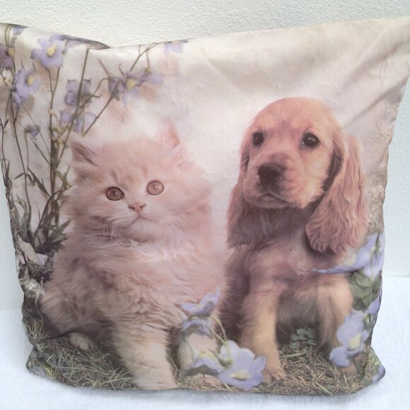 Vintage Decorative Throw Pillow from Spain - 1970s in Excellent condition - OOAK - Picture 1 of 6